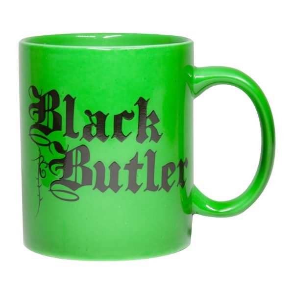 Black Butler Collectibles | Green Coffee Mug with Black Logo Online - Image 3