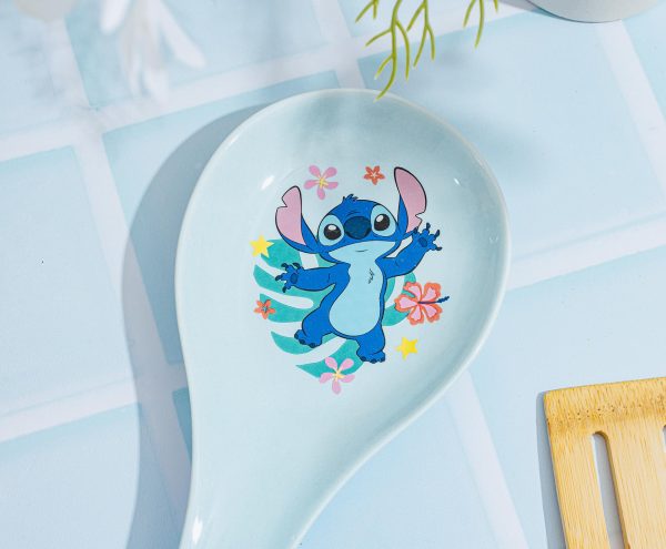 Disney Lilo & Stitch  Aloha  Ceramic Spoon Rest Hot on Sale - Image 4