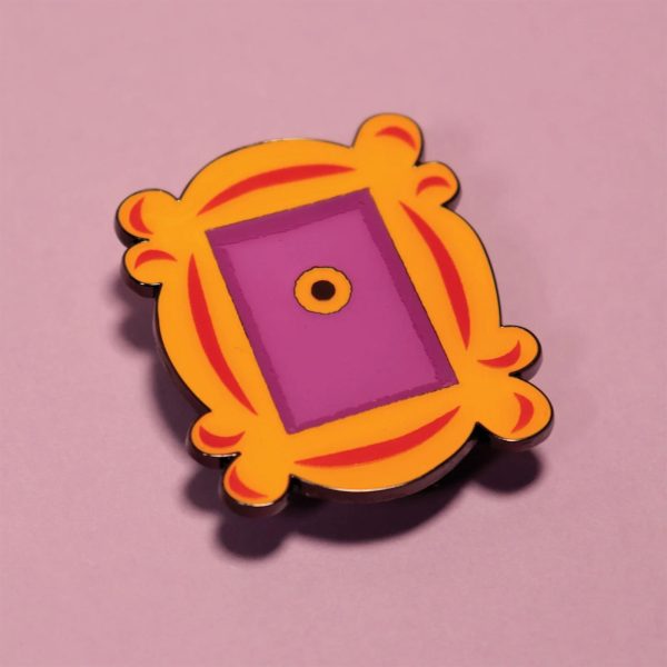 Friends Peephole Frame Limited Edition Pin Badge Sale - Image 4
