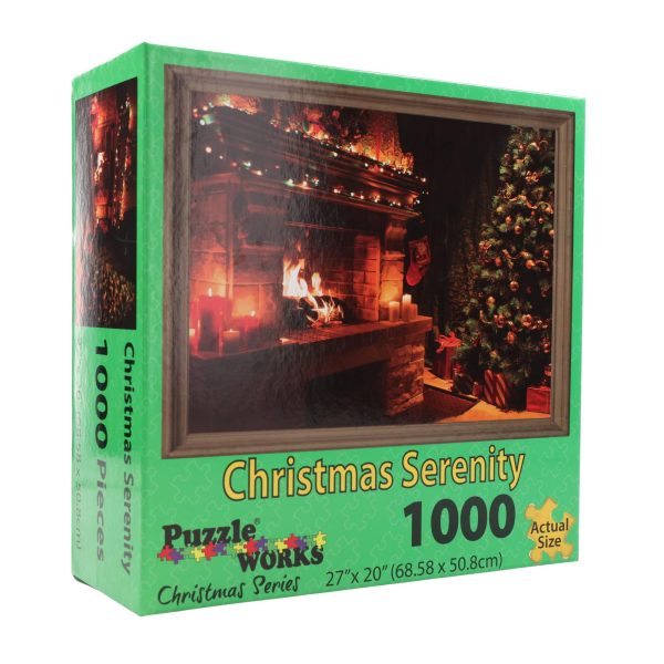 Christmas Serenity 1000 Piece Jigsaw Puzzle Fashion - Image 2