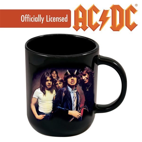 AC DC Highway to Hell 20oz Ceramic Mug Hot on Sale - Image 4