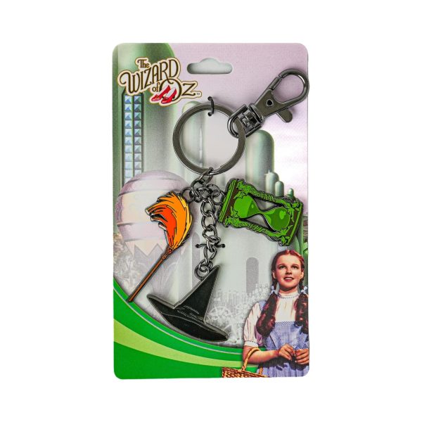 The Wizard of Oz Wicked Witch Multi-Charm Enamel Keychain on Sale - Image 2