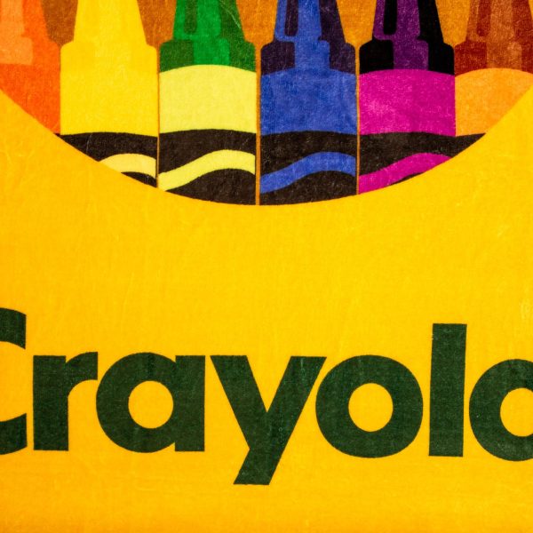 Crayola Crayon Box Retro Fleece Throw Blanket | 45 x 60 Inches For Discount - Image 2