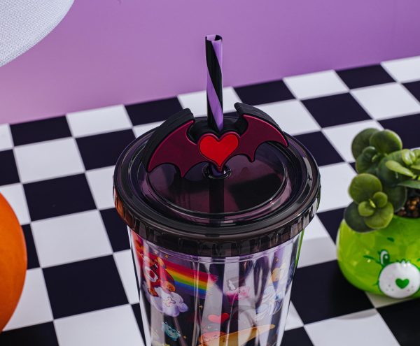 Care Bears x Universal Monsters 24-Ounce Carnival Cup With Lid and Straw Topper Online - Image 5