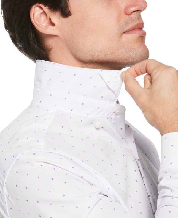 Slim Fit Total Stretch Chixfoot Shirt Cheap - Image 4