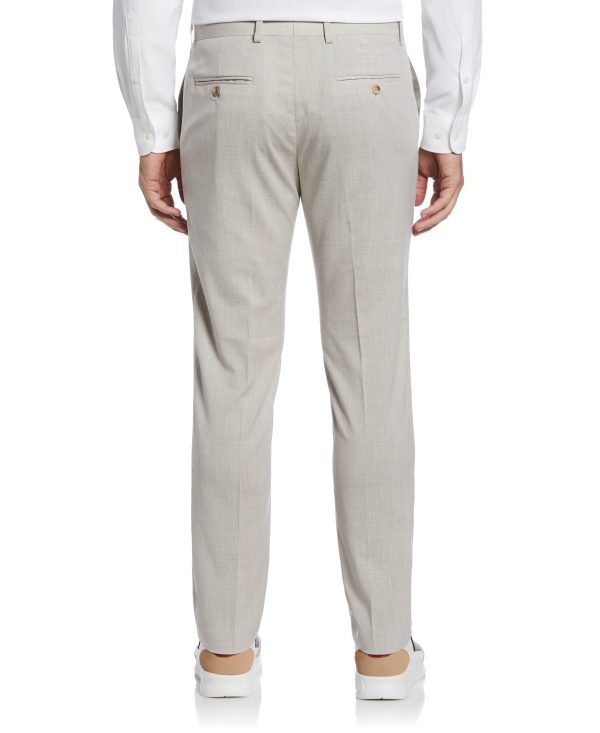 Slim Fit Stretch Linen Blend Pant Online Sale - Image 2