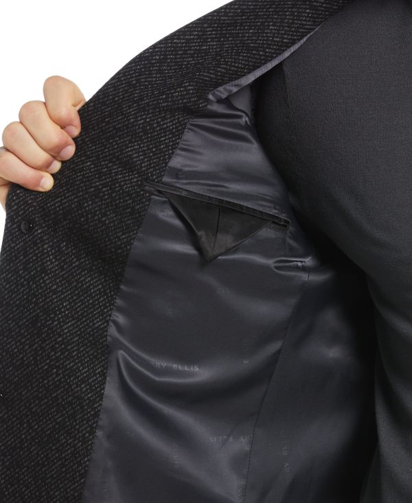 Ezra Single Breasted 3 Button Overcoat Cheap - Image 5