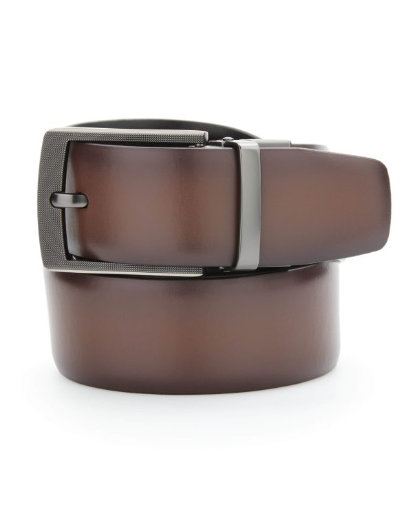 Cabernet Leather Reversible Belt Sale