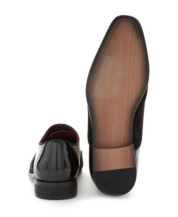 Patent Velvet Cap Toe Oxford For Discount - Image 3